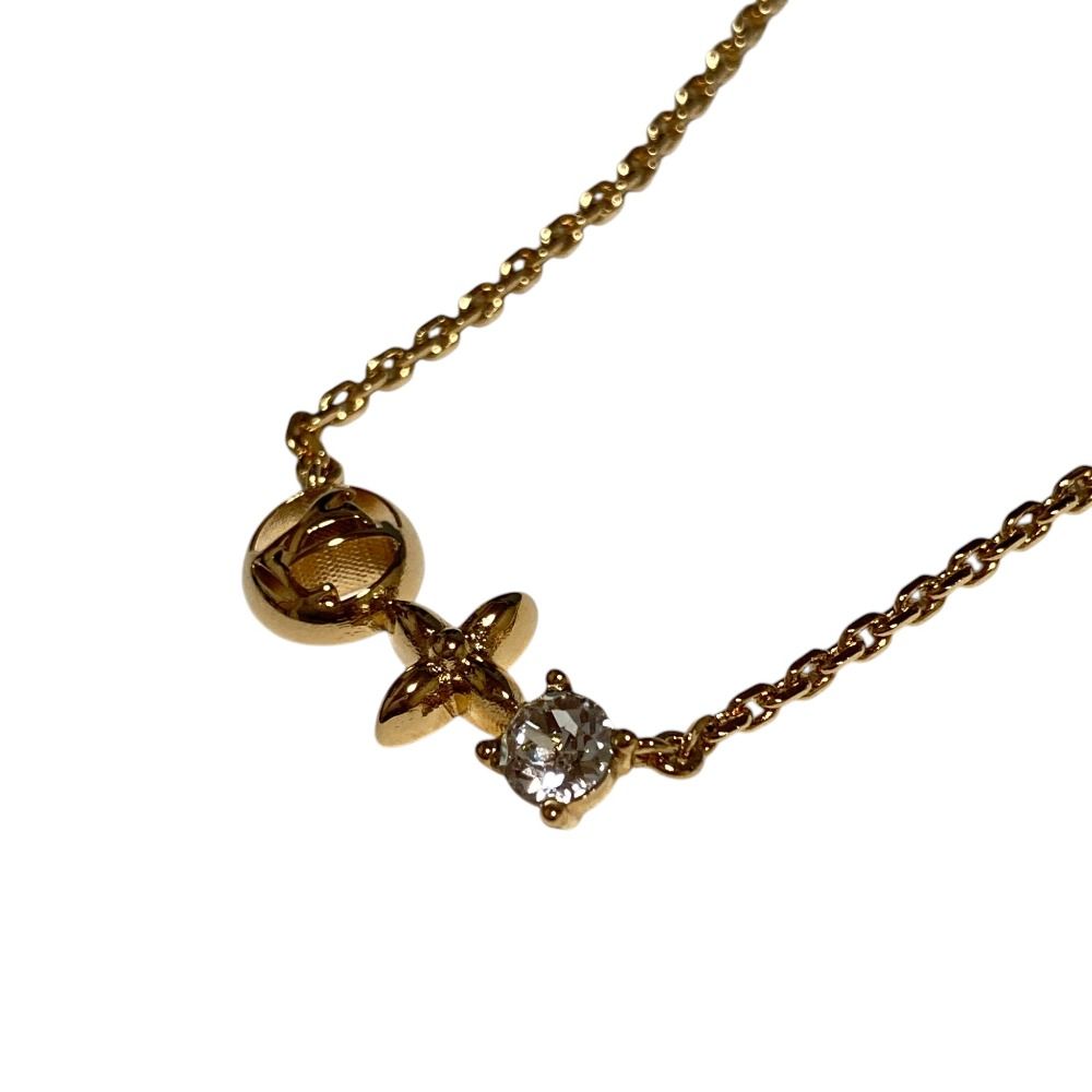 Louis Vuitton Necklace Collier Petit Gold Colored — view 2