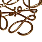 Loewe Anagram Brooch Gold Colored — view 5