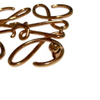 Loewe Anagram Brooch Gold Colored — view 4
