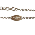 Louis Vuitton Essential V Chain Necklace Silver Colored — view 6