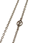 Louis Vuitton Essential V Chain Necklace Silver Colored — view 4