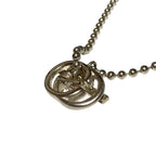 Gucci Interlocking G Lariat Necklace Choker 925 Sterling Silver — view 4