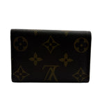 Louis Vuitton Multicles 6 Monogram Leather Key Case Brown Key Holder Coin Purse