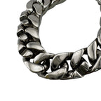 Louis Vuitton Bracelet LV Chain Links Monogram Metal Silver
