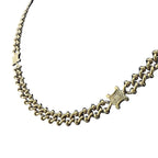 Celine Macadam Triomphe Chain Pendant Metal Gold 42 Necklace — view 6