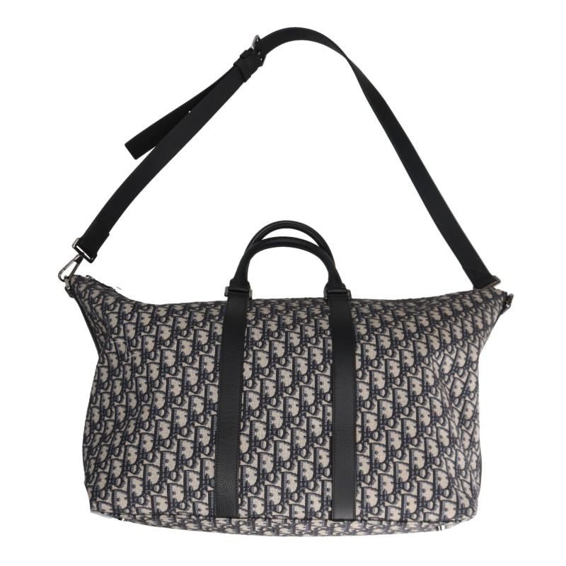 Dior Weekender 40 Oblique Jacquard Calfskin Boston Bag — view 2