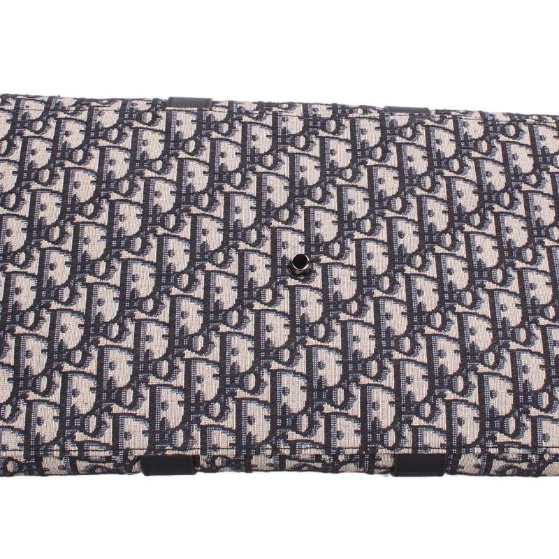 Dior Weekender 40 Oblique Jacquard Calfskin Boston Bag — view 5