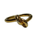 Celine Knotring Ring Gold Colored