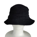 Hermes Harper Pile H Embroidery Bucket Hat 57 Black — view 2