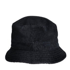 Hermes Harper Pile H Embroidery Bucket Hat 57 Black — view 5