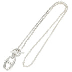 Hermes Chaine D'ancre Amulet Amulette Silver Necklace — view 2