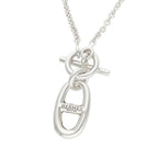 Hermes Chaine D'ancre Amulet Amulette Silver Necklace — view 3