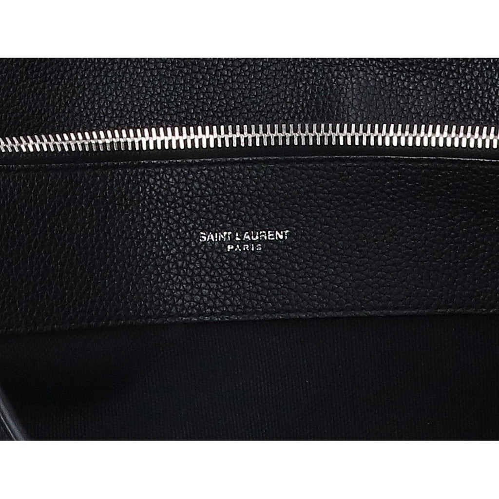 Saint Laurent Paris Gray Leather Sac de Jour Souple Large 2-Way Tote — view 8