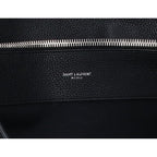 Saint Laurent Paris Gray Leather Sac de Jour Souple Large 2-Way Tote — view 8