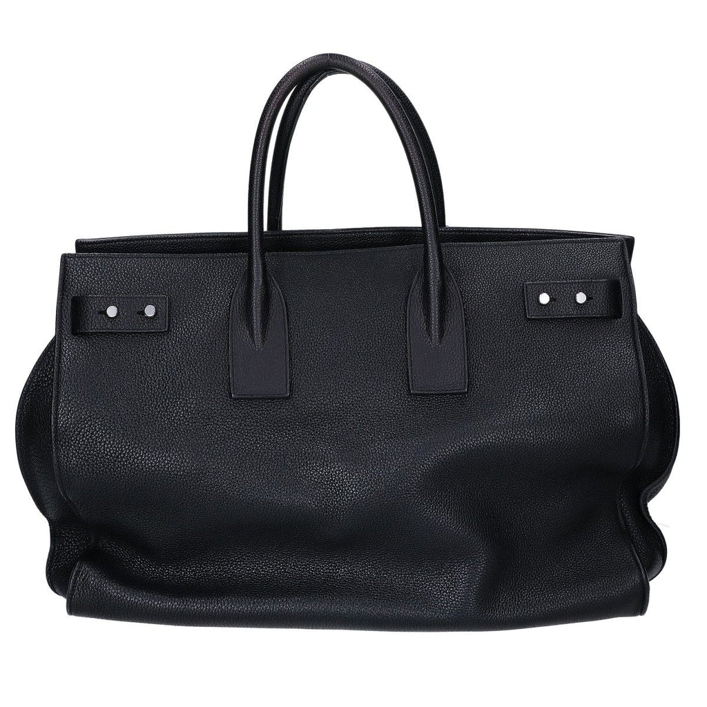 Saint Laurent Paris Gray Leather Sac de Jour Souple Large 2-Way Tote — view 3