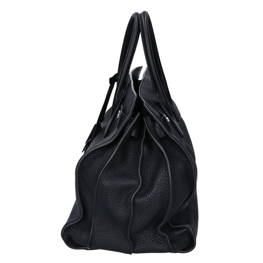 Saint Laurent Paris Gray Leather Sac de Jour Souple Large 2-Way Tote — view 2