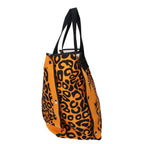 Hermes Leopard Foldable Beach Travel Bag — view 2