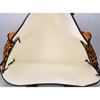 Hermes Leopard Foldable Beach Travel Bag — view 6