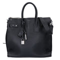 Saint Laurent Paris Grain Calfskin Sac de Jour Souple North South 2-Way Handbag