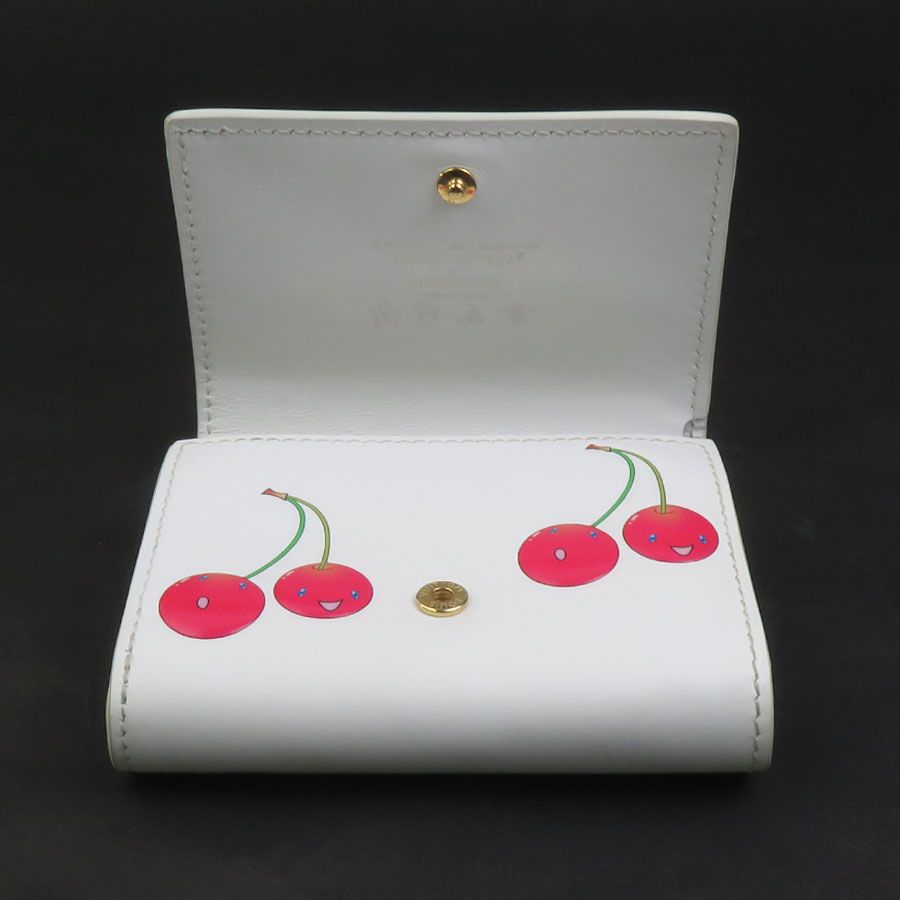 Louis Vuitton Bifold Wallet LV x Takashi Murakami Portefeuille Capucines Tiny — view 5