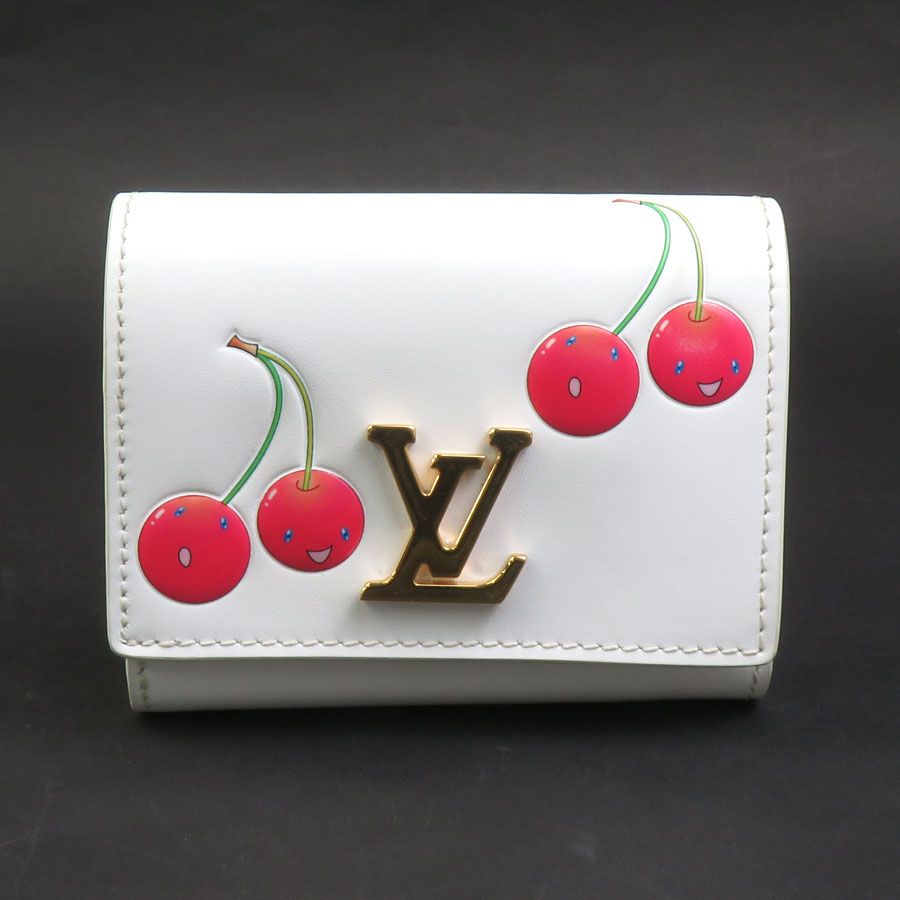 Louis Vuitton Bifold Wallet LV x Takashi Murakami Portefeuille Capucines Tiny