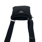 Prada Tessuto Pocono Nylon Shoulder Bag Crossbody Black — view 4