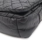 Chanel Coco Cocoon Quilted Small Messenger Shoulder Bag Crossbody Nylon Leather — view 3