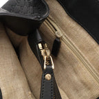 Gucci Micro Guccissima Tote Shoulder Bag Leather Black Gold — view 8