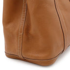 Hermes Garden Party PM Tote Negonda Leather Camel Light Brown Silver — view 8