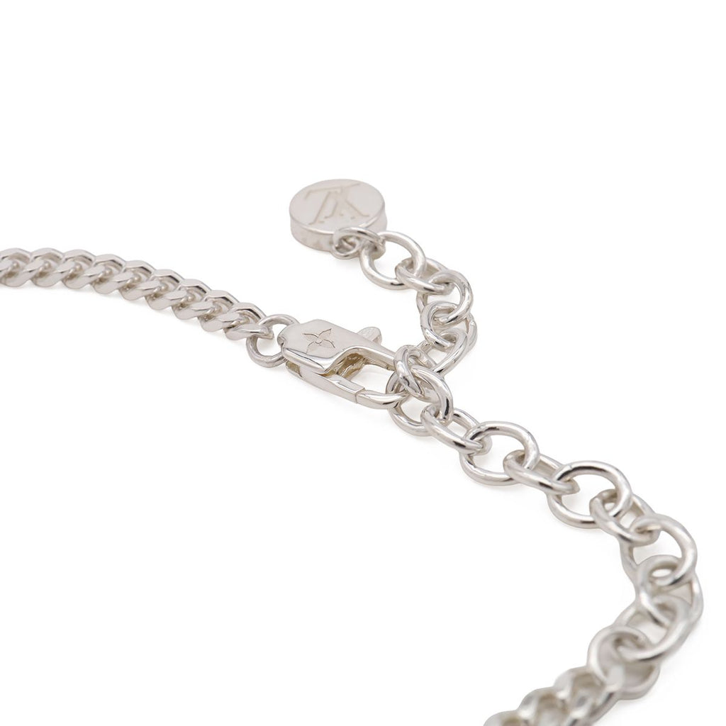 Louis Vuitton Bracelet LV Spike Silver Necklace — view 4