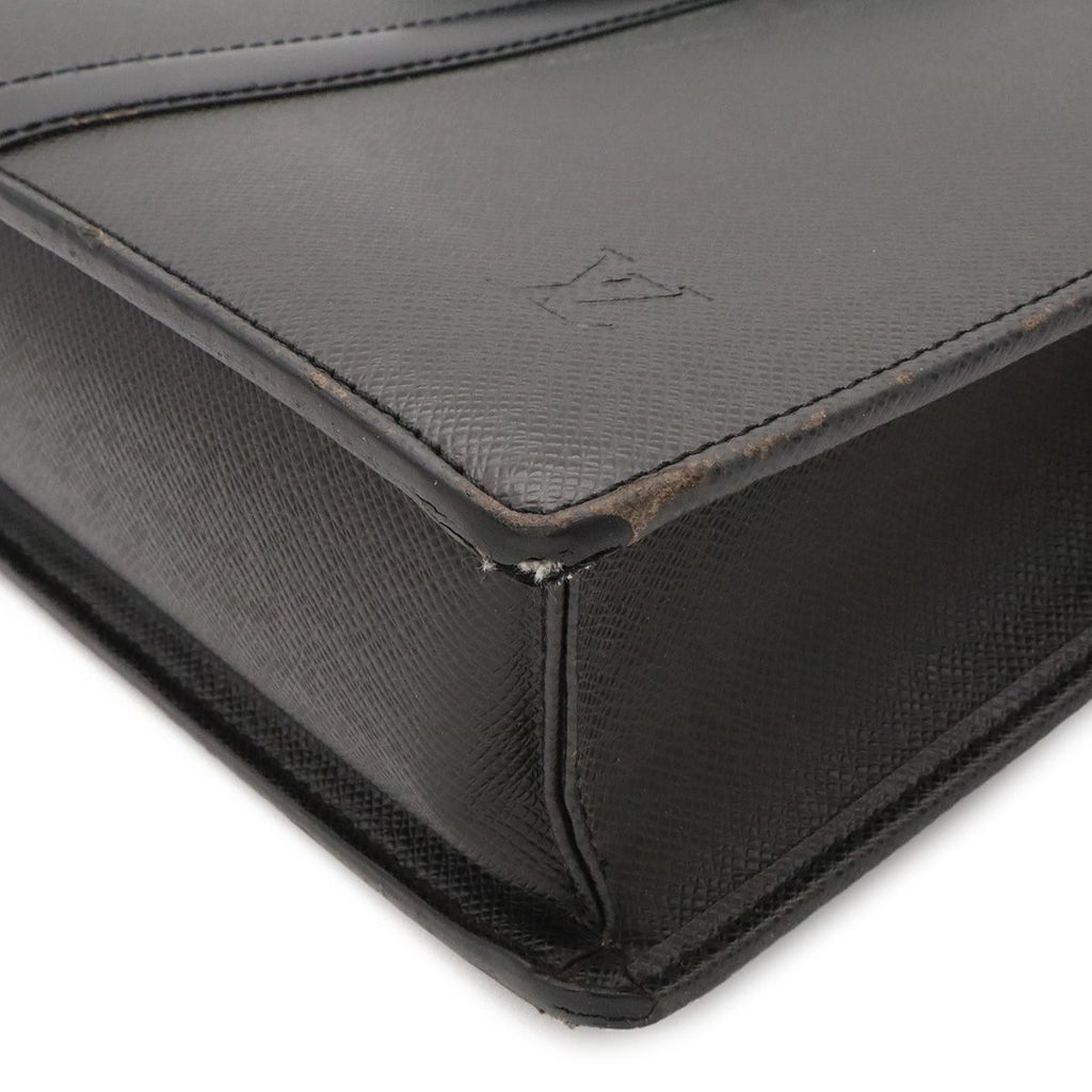 Louis Vuitton Taiga Porte Documents Lozan Business 2-Way Shoulder Bag Ardoise — view 3