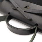 Hermes Herbag MM 2-Way Shoulder Bag Toile Officier Leather Black Silver — view 4