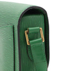 Louis Vuitton Epi Saint-cloud GM Shoulder Bag Crossbody Green — view 6