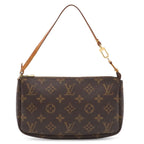 Louis Vuitton Monogram Pochette Accessoires Pouch Handbag Party