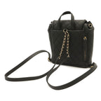 Chanel CC Filigree CC Logo Backpack Drawstring Caviar Leather Black Gold — view 2
