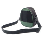 Chanel Sports Line CC Logo Shoulder Bag 2-Way Pouch Nylon Canvas Black Green — view 2