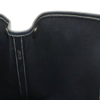 Hermes Garden Party PM Tote Shoulder Bag Toile Officier Leather Navy Silver — view 7