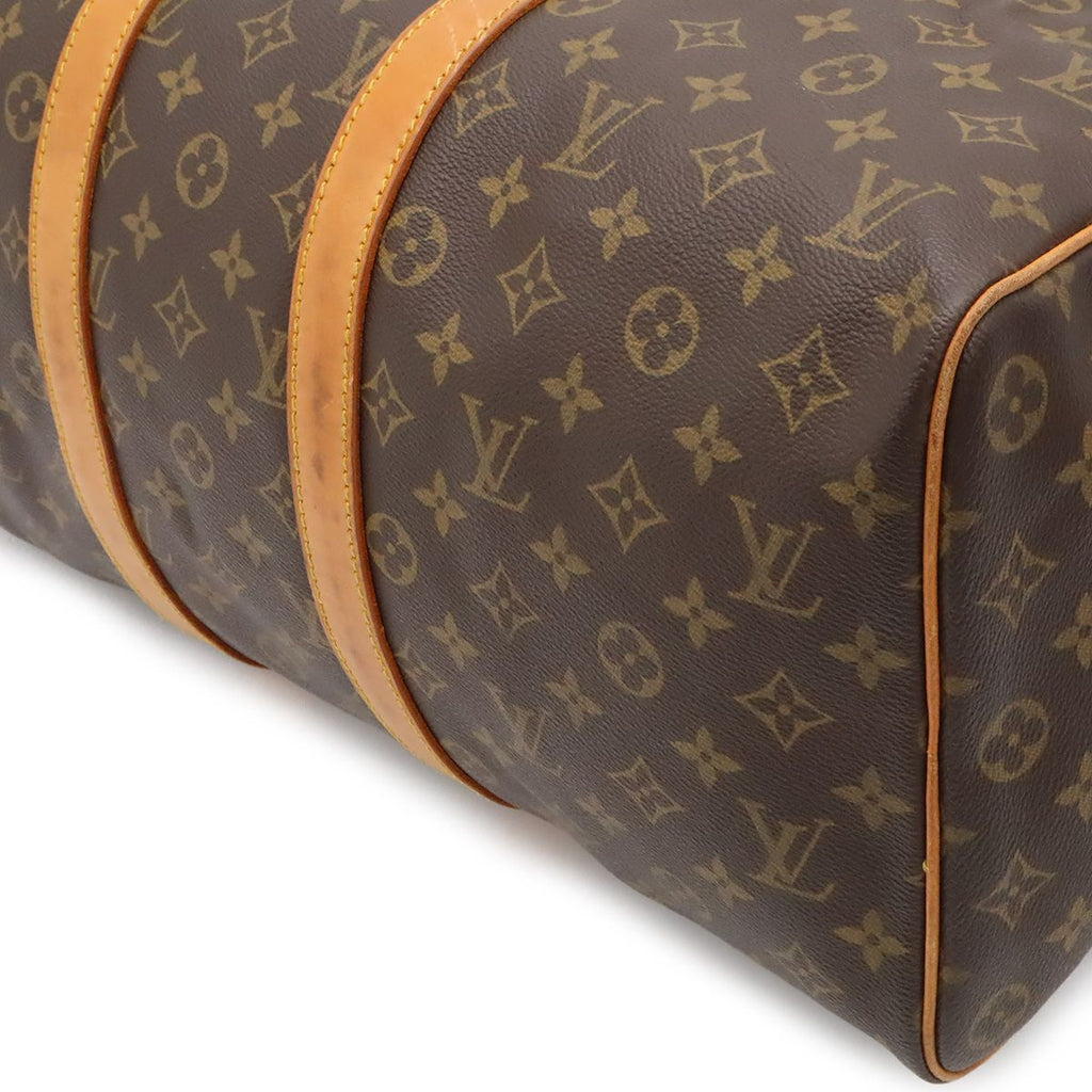 Louis Vuitton Monogram Keepall 45 Boston Bag Purse — view 3