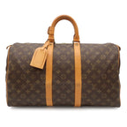 Louis Vuitton Monogram Keepall 45 Boston Bag Purse