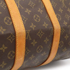 Louis Vuitton Monogram Keepall 45 Boston Bag Purse — view 8