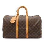 Louis Vuitton Monogram Keepall 45 Boston Bag Purse