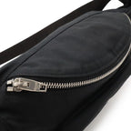 Celine Medium Trekking Belt Bag Logo Crossbody Nylon Black White — view 6