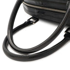 Louis Vuitton Epi Bowling Montaigne PM Mini Boston Bag Leather Noir Black — view 3