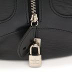 Louis Vuitton Epi Bowling Montaigne PM Mini Boston Bag Leather Noir Black — view 4