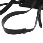 Louis Vuitton Lockme Backpack Turnlock Calfskin Noir Black Silver — view 5