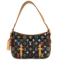 Louis Vuitton Monogram Multicolor Lodge PM Shoulder Bag Noir Black