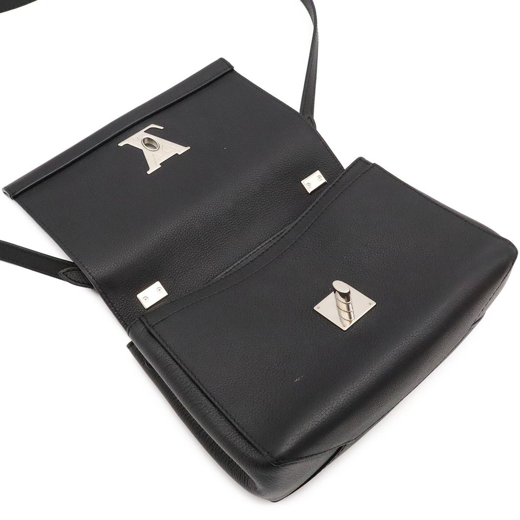Louis Vuitton Lockme II 2 BB Shoulder Bag 2-Way Chain Handle Noir Black — view 8
