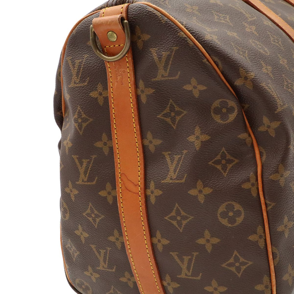 Louis Vuitton Monogram Keepall Bandouliere 45 Boston Bag Purse 2-Way — view 7