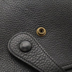 Hermes Evelyne I 1 GM Shoulder Bag Togo Leather Black Gold — view 5