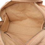Chanel Deauville Bowling Bag 2-Way Chain Canvas Pink Silver — view 8